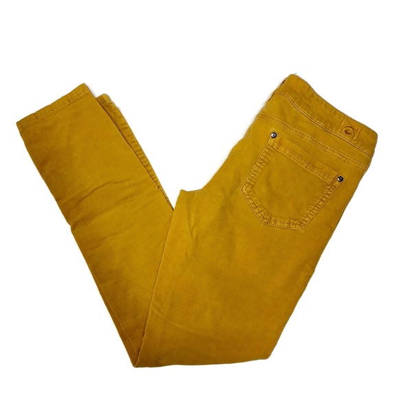 lei Pants - ❌SOLD!❌LEI Ashley Skinny Yellow Corduroy Pants 7